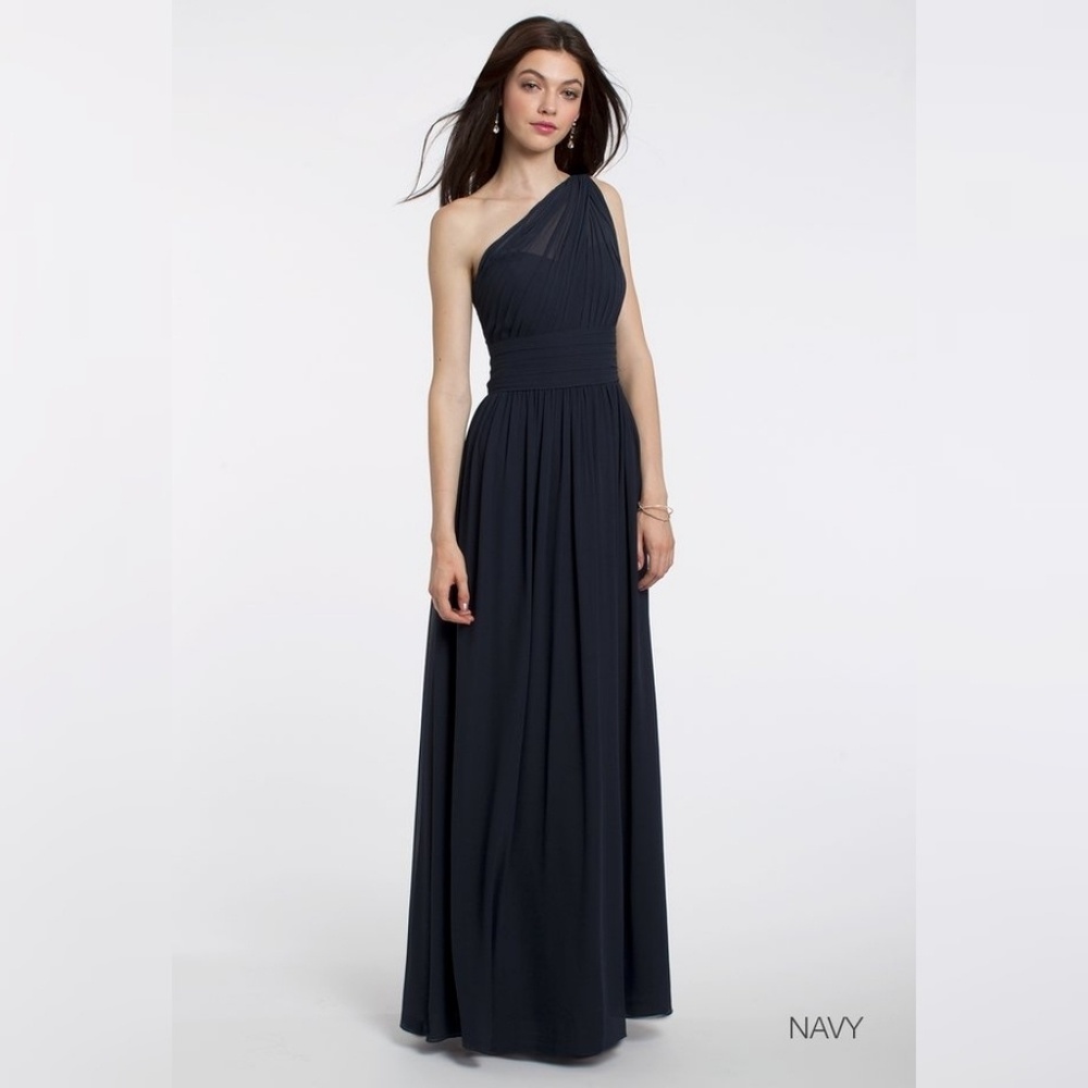 Dress blue navy ilusion